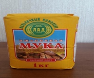 Мука пшеничная высшего сорта 1,0 кг