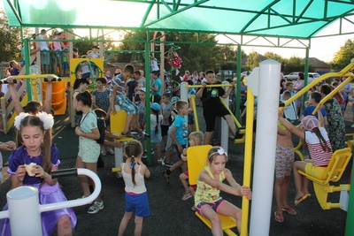 На Ставрополье появился еще один спортивно-игровой комплекс