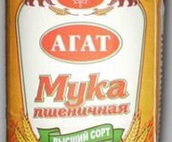 Мука пшеничная высший сорт хлебопекарная 2 кг