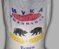 Мука пшеничная высший сорт хлебопекарная 25 кг